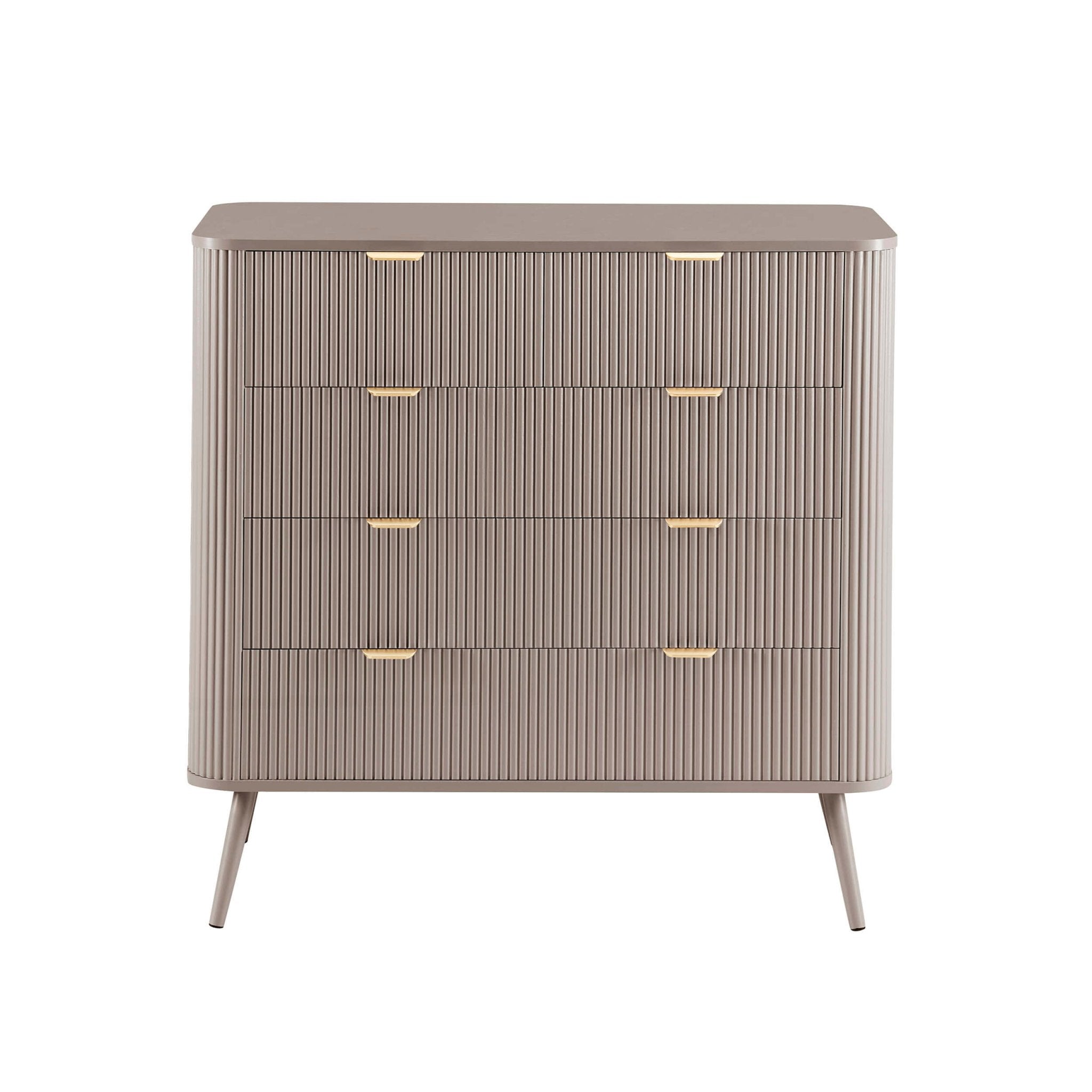 Hattie 5 Drawer Chest - Taupe - DUSK