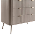 Hattie 5 Drawer Chest - Taupe - DUSK