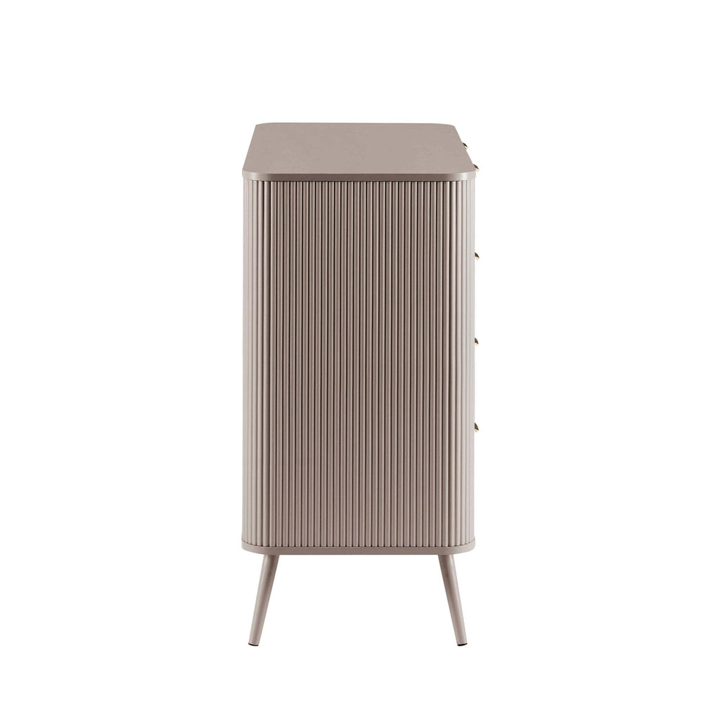Hattie 5 Drawer Chest - Taupe - DUSK