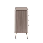 Hattie 5 Drawer Chest - Taupe - DUSK