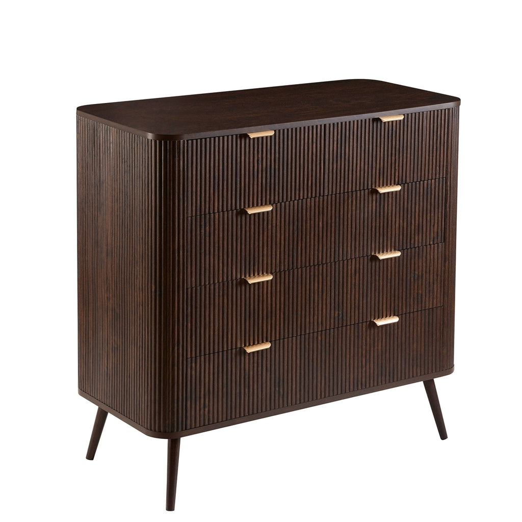 Hattie 5 Drawer Chest - Walnut - DUSK