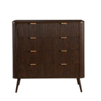Hattie 5 Drawer Chest - Walnut - DUSK