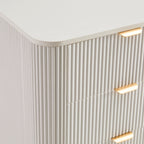 Hattie 5 Drawer Chest - Warm White - DUSK