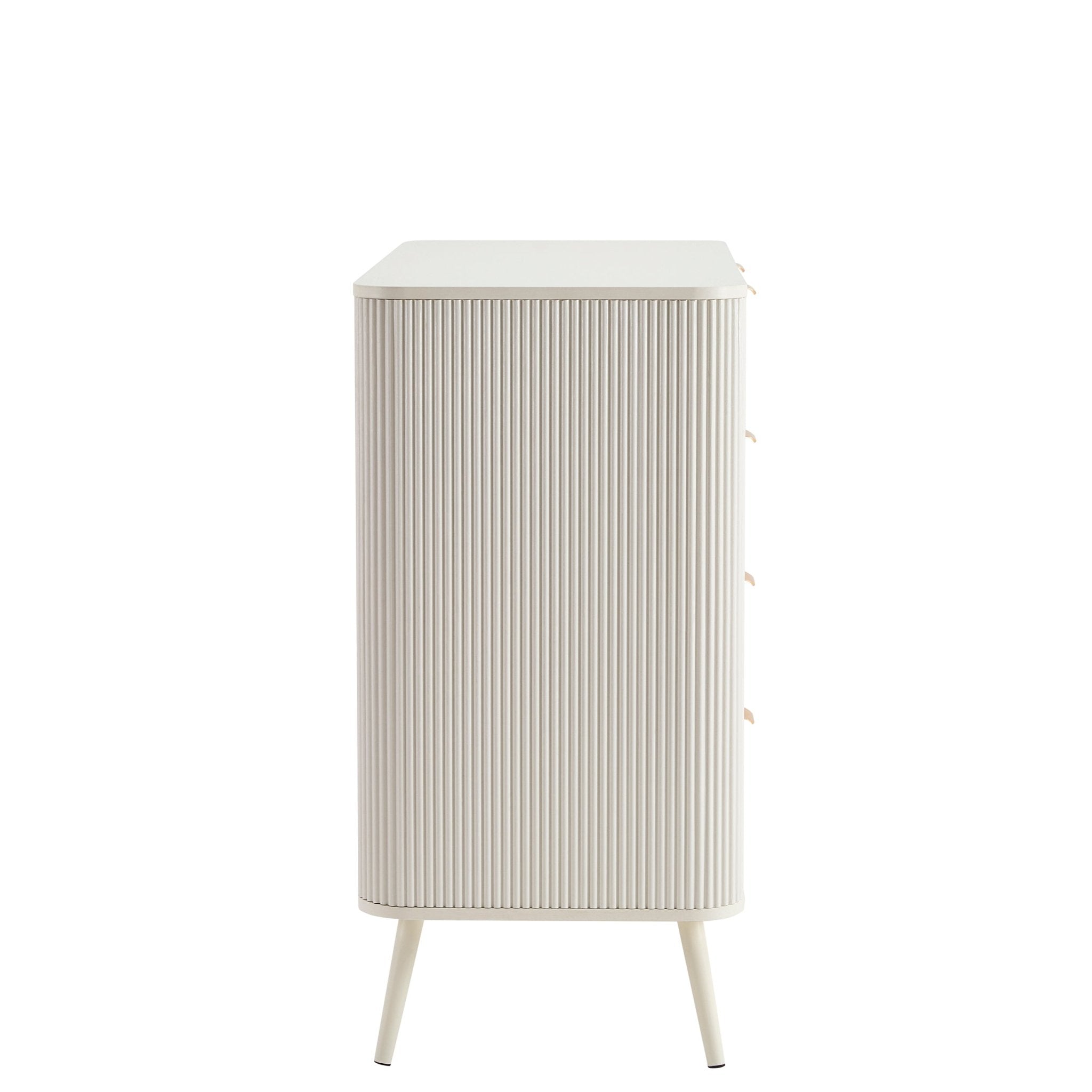 Hattie 5 Drawer Chest - Warm White - DUSK