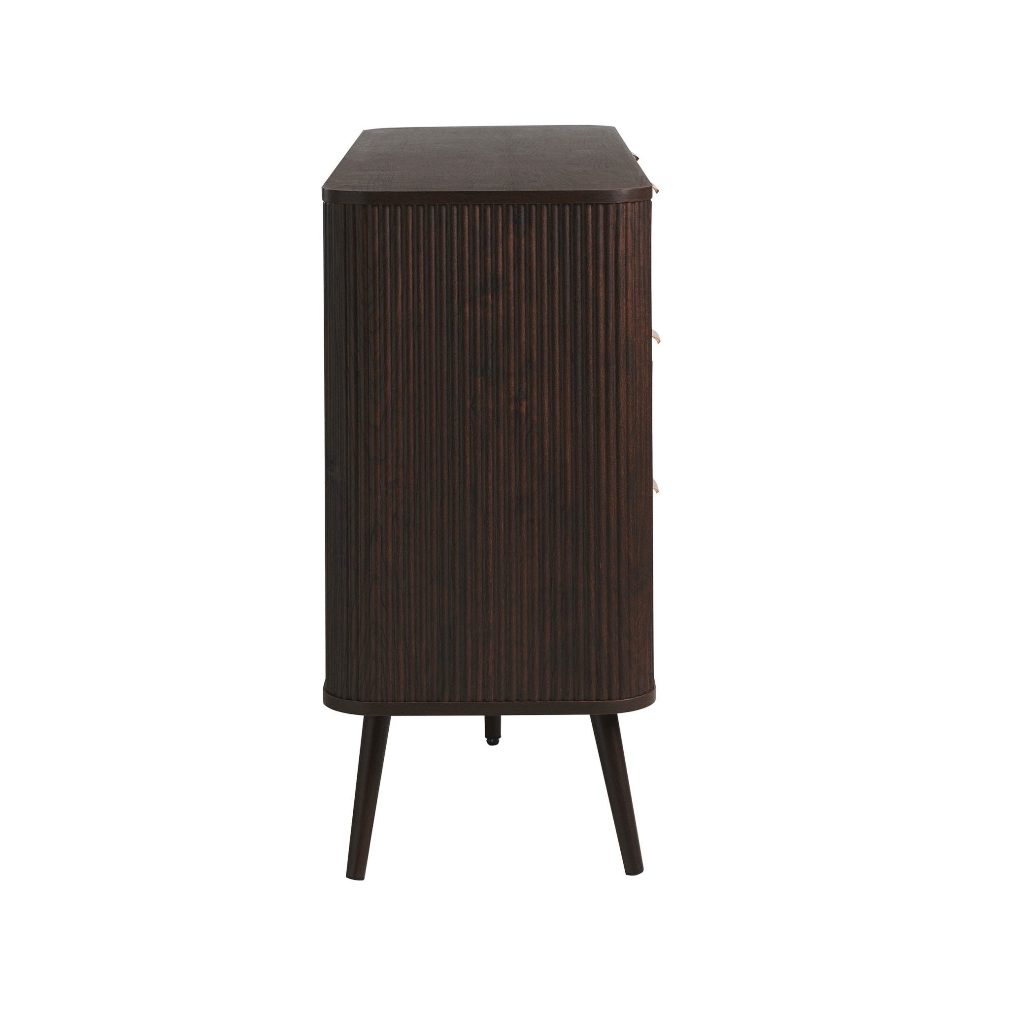 Hattie 6 Drawer Large Chest - Walnut - DUSK