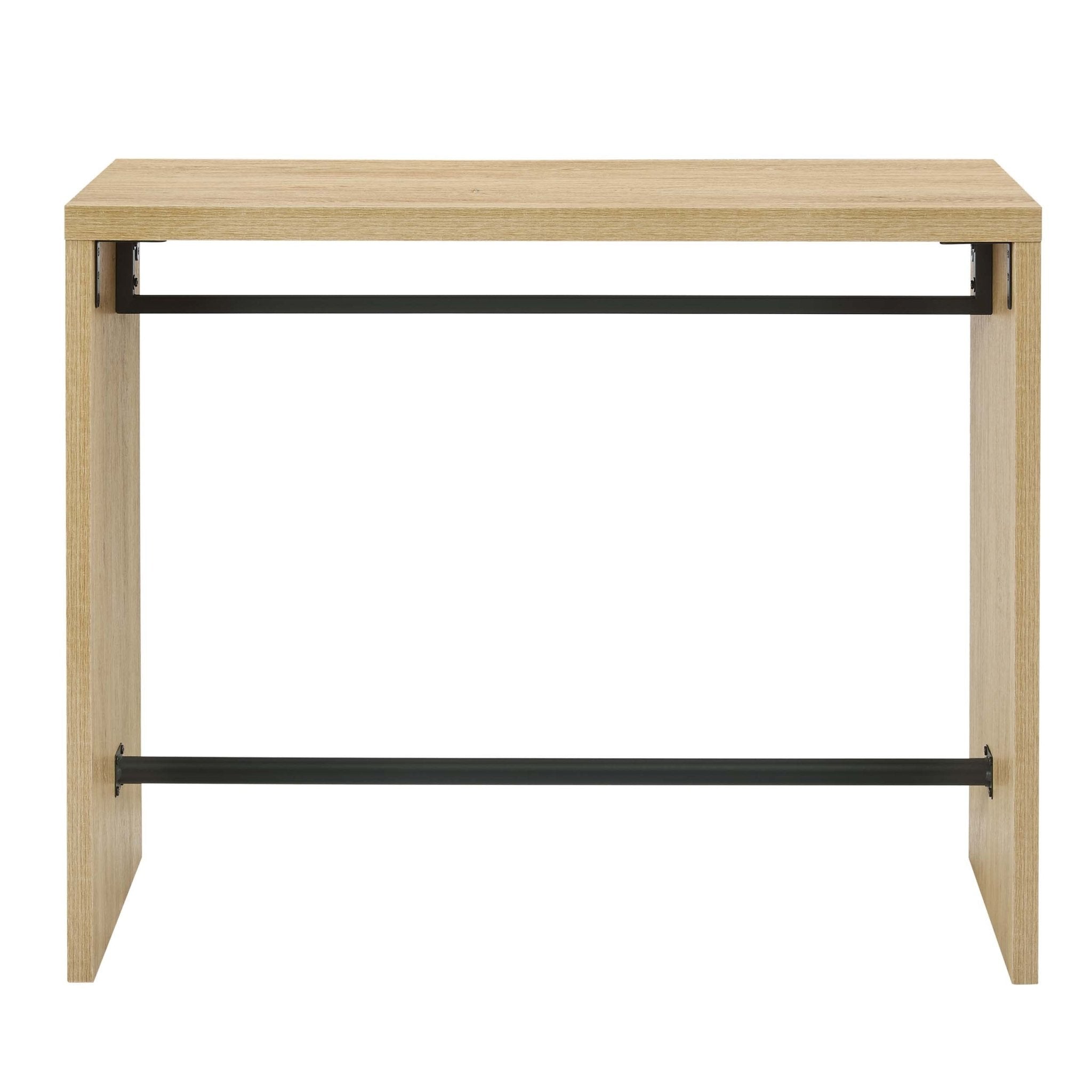 Hattie Breakfast Bar - Light Wood - DUSK