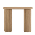 Hattie Console Table - Light Wood - DUSK