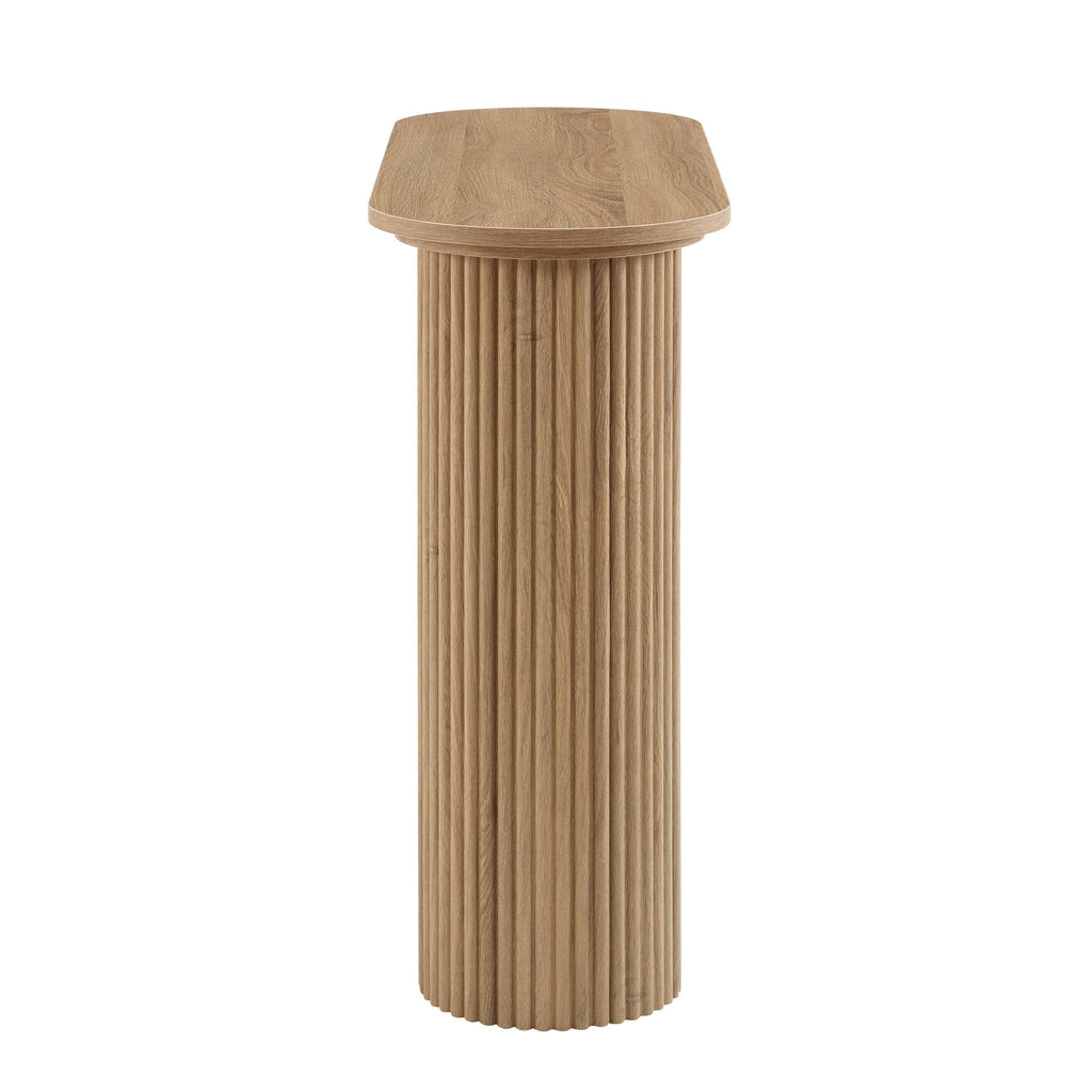 Hattie Console Table - Light Wood - DUSK