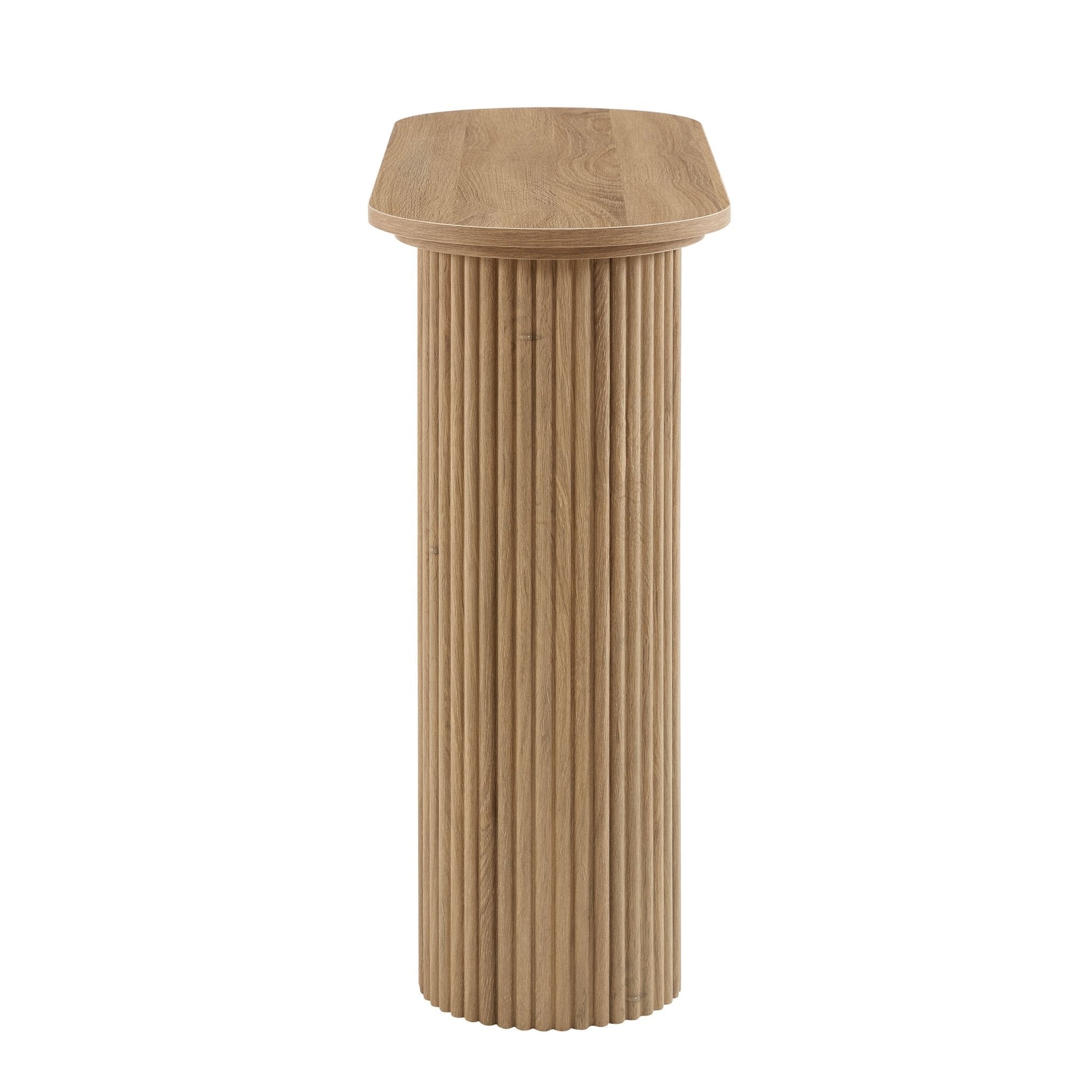 Hattie Console Table - Light Wood - DUSK
