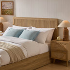 Hattie Ottoman Storage Bed - Light Wood - DUSK