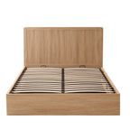 Hattie Ottoman Storage Bed - Light Wood - DUSK