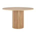 Hattie Panel 4-6 Seater Dining Table - Natural - DUSK