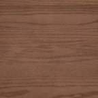 Hattie Panel Round 4 - 6 Seater Dining Table - Mid Wood - DUSK