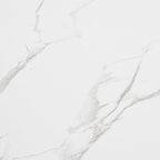 Hattie Panel Round 4 - 6 Seater Dining Table - Natural/Marble - DUSK