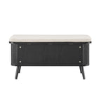 Hattie Seated Storage Bench - Black - DUSK