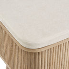 Hattie Seated Storage Bench - Light Wood - DUSK