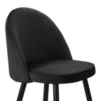 Hattie Set of 2 Barstools - Black - DUSK