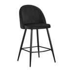 Hattie Set of 2 Barstools - Black - DUSK