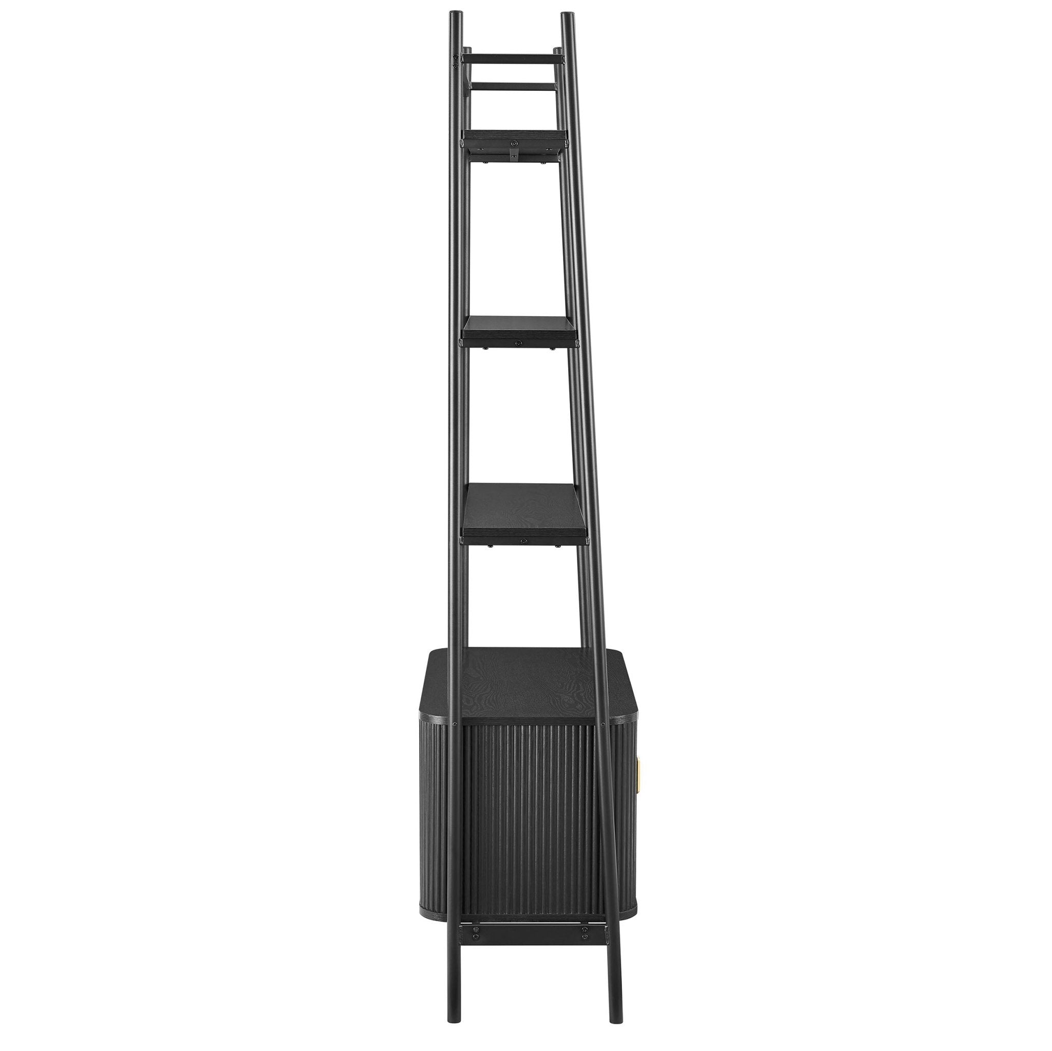 Hattie Shelving Unit - Black - DUSK