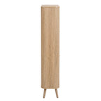 Hattie Shoe Cabinet - Light Wood - DUSK