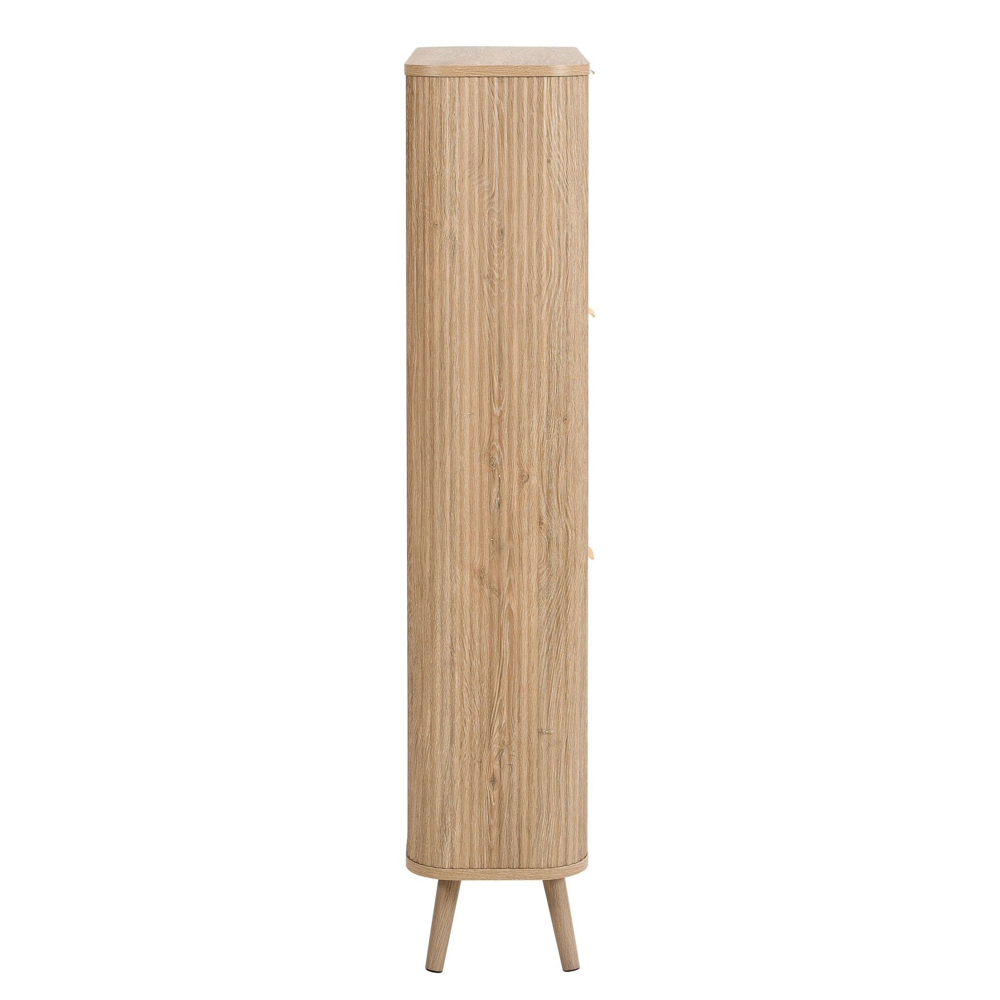 Hattie Shoe Cabinet - Light Wood - DUSK