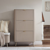 Hattie Shoe Cabinet - Taupe - DUSK