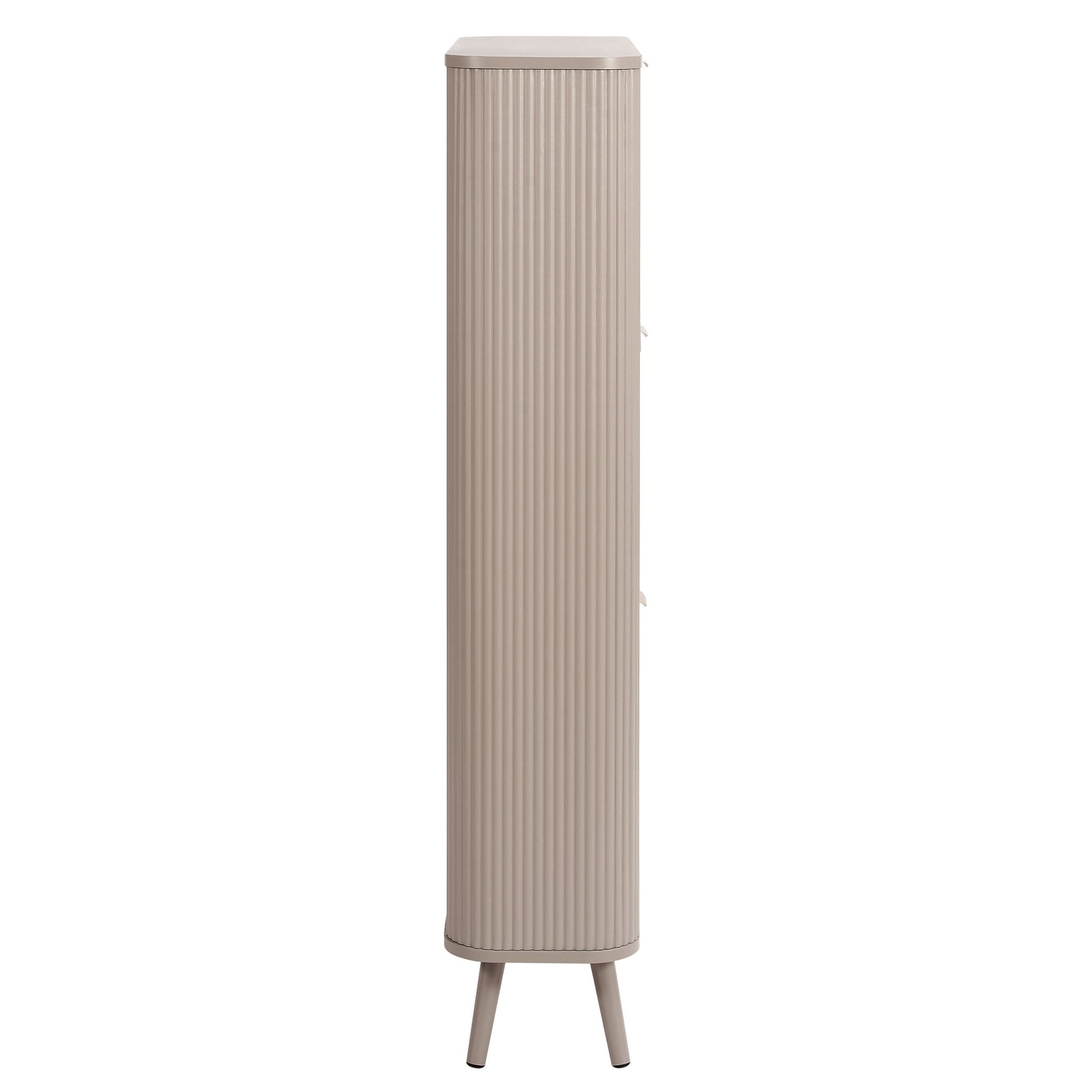 Hattie Shoe Cabinet - Taupe - DUSK
