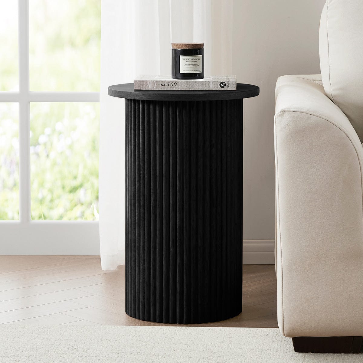 Hattie Side Table - Black - DUSK