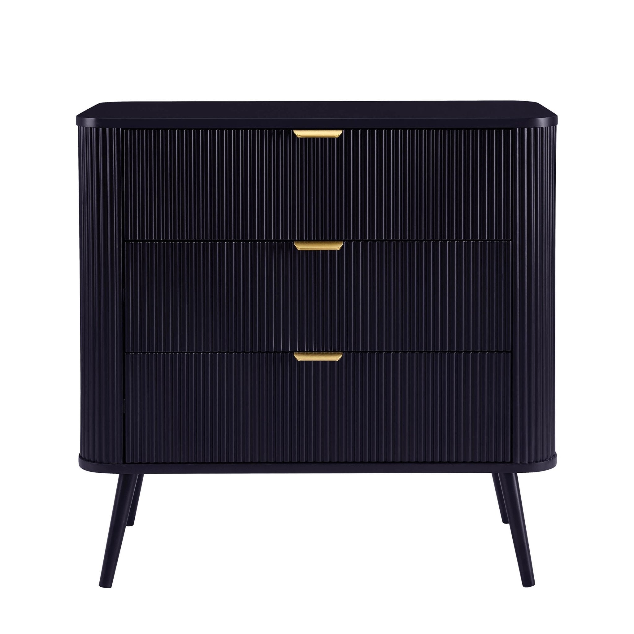 Hattie Small 3 Drawer Chest - Midnight - DUSK