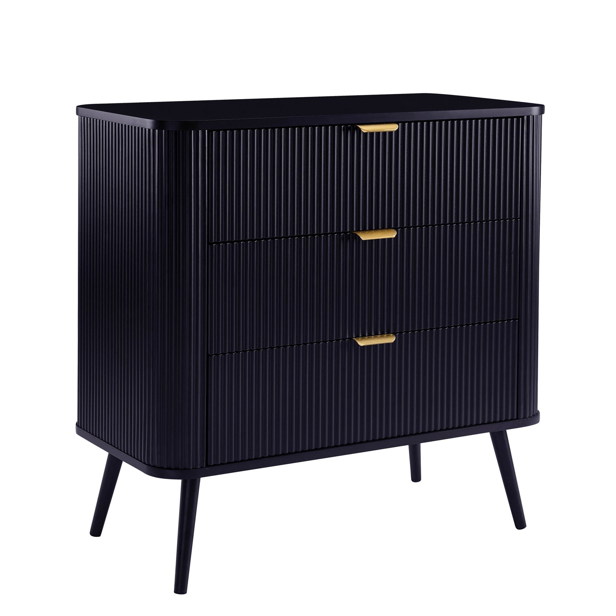 Hattie Small 3 Drawer Chest - Midnight - DUSK