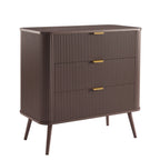 Hattie Small 3 Drawer Chest - Mocha - DUSK
