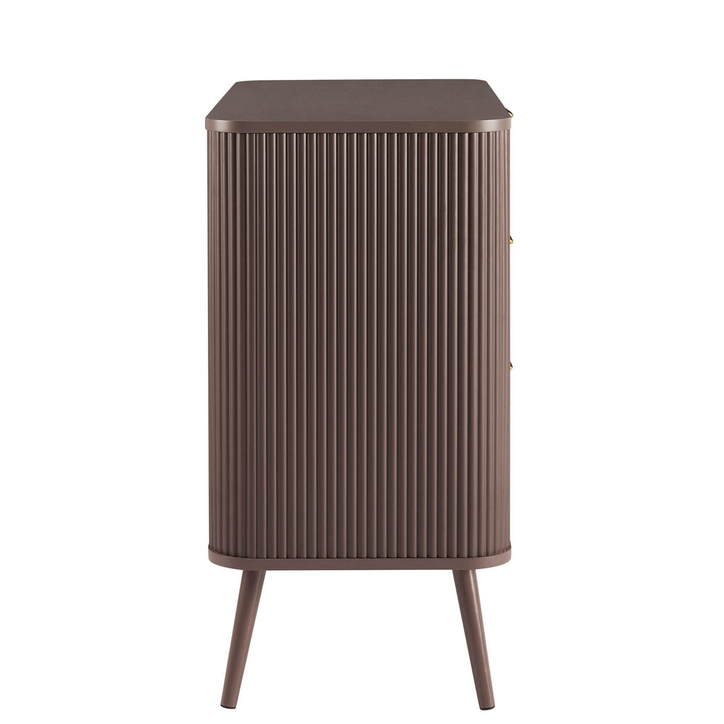 Hattie Small 3 Drawer Chest - Mocha - DUSK