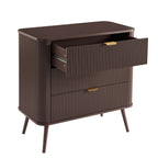 Hattie Small 3 Drawer Chest - Mocha - DUSK