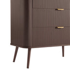 Hattie Small 3 Drawer Chest - Mocha - DUSK