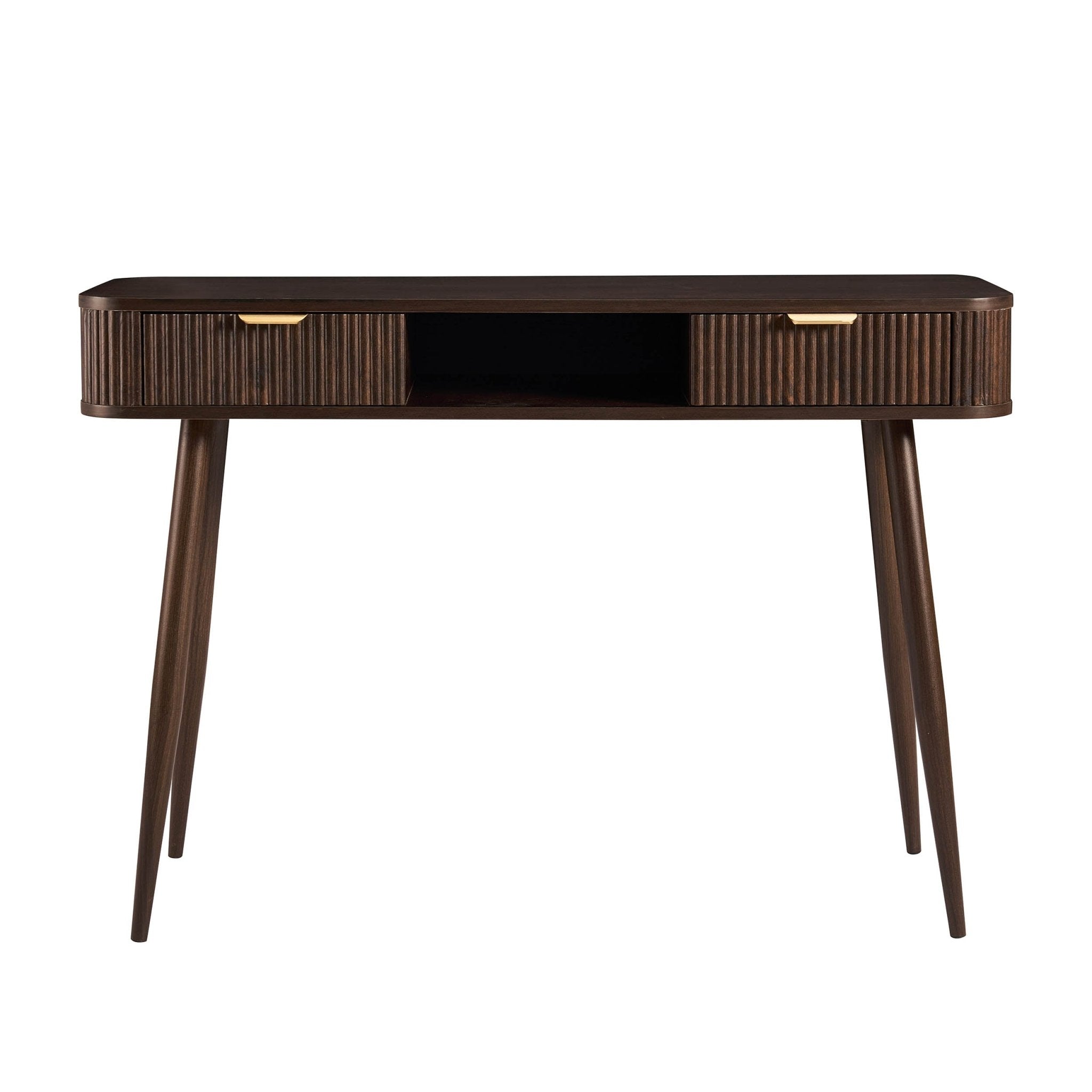 Hattie Storage Dressing Table - Walnut - DUSK