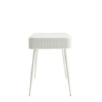 Hattie Storage Dressing Table - Warm White - DUSK