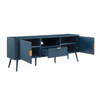 Hattie TV Unit for TVs up to 65" - Teal - DUSK