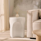 Haven Side Table - Stone Effect - DUSK