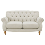 Hebden 2 Seater Sofa - Cream Linen - DUSK