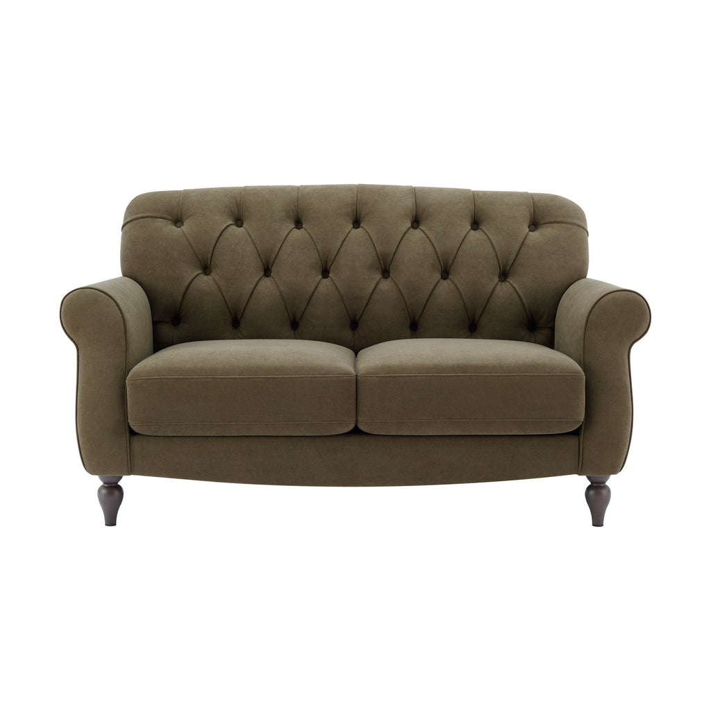 Hebden 2 Seater Sofa - Olive Green - DUSK