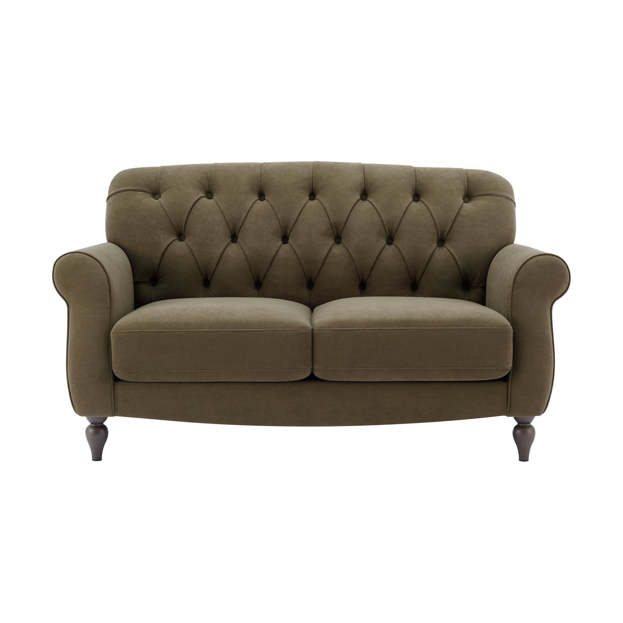 Hebden 2 Seater Sofa - Olive Green - DUSK