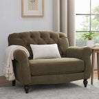 Hebden Loveseat - Olive - DUSK