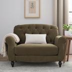 Hebden Loveseat - Olive - DUSK