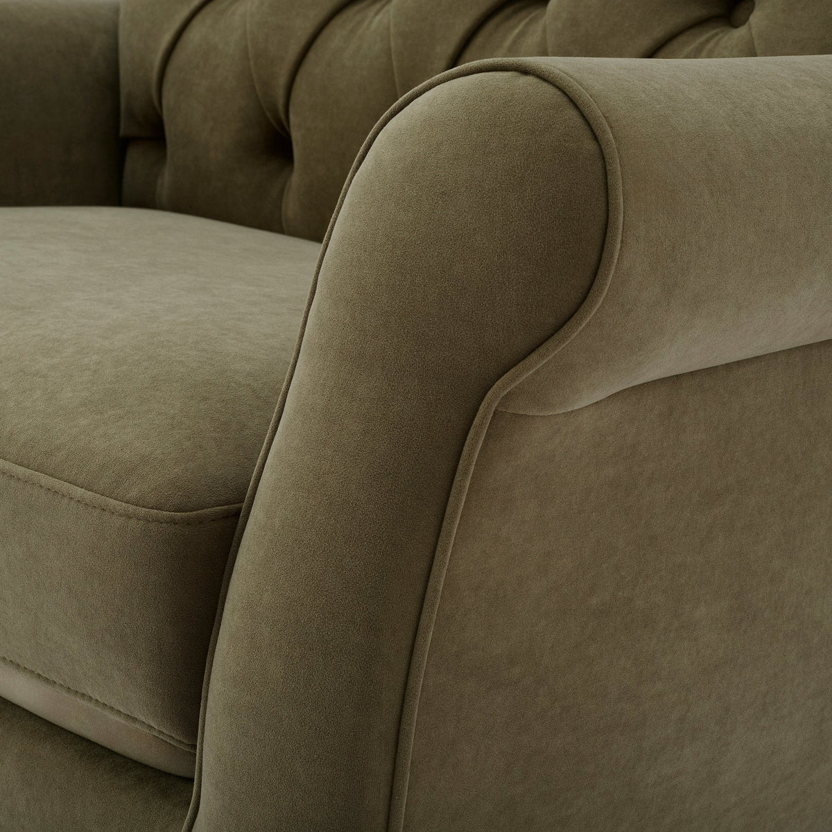Hebden Loveseat - Olive - DUSK