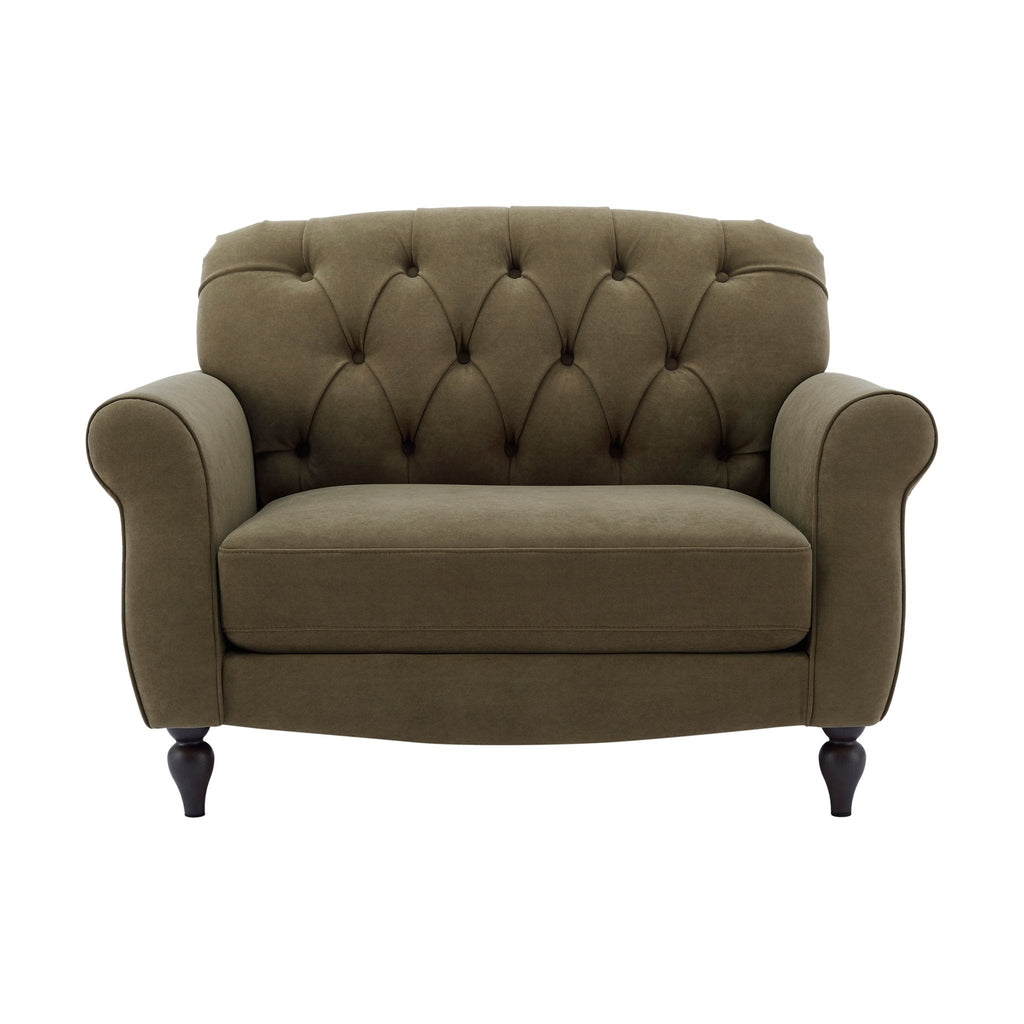 Hebden Loveseat - Olive - DUSK