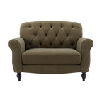 Hebden Loveseat - Olive - DUSK