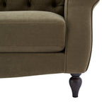 Hebden Loveseat - Olive - DUSK