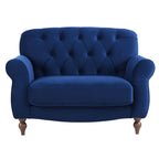 Hebden Loveseat - Royal Blue - DUSK