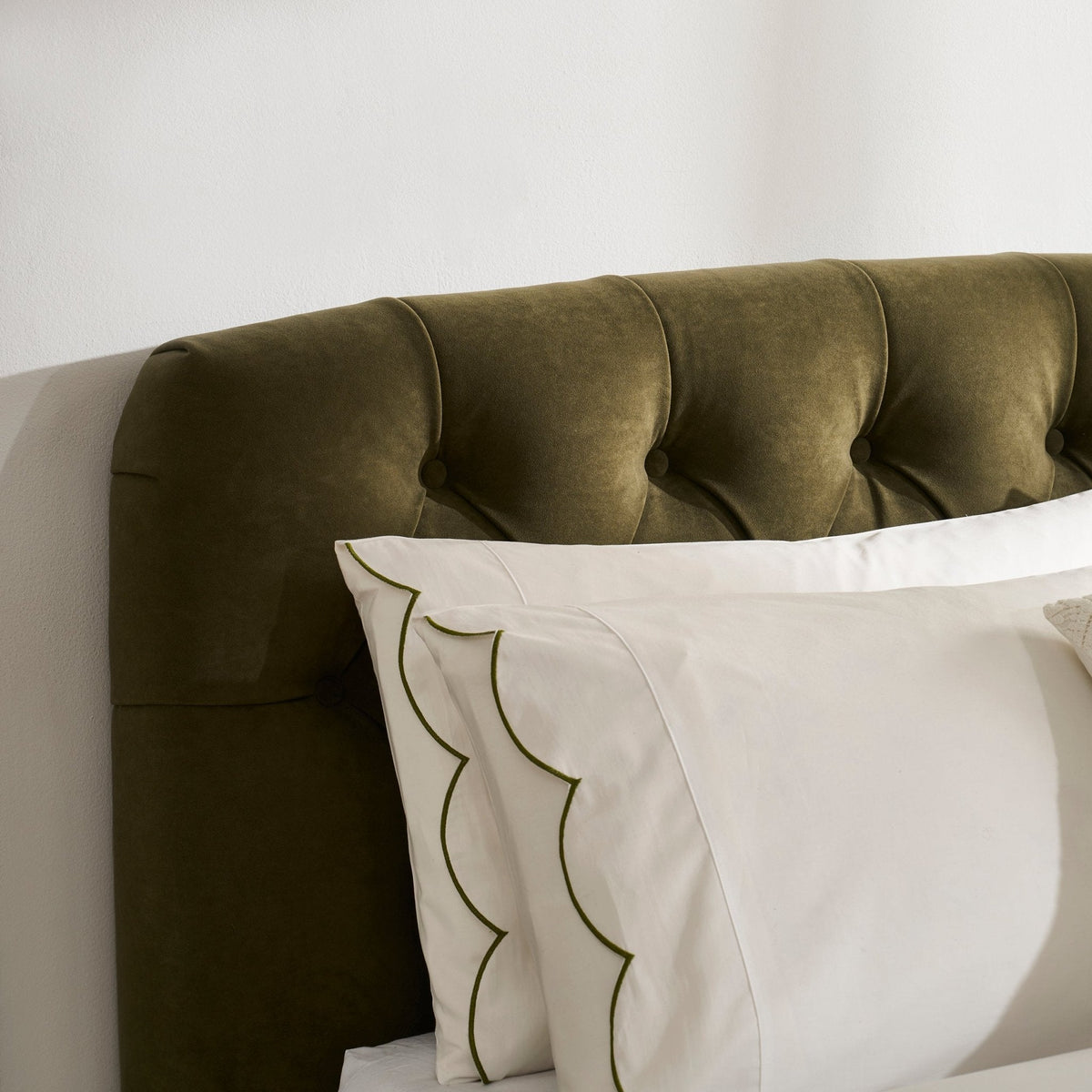 Hebden Ottoman Storage Bed - Olive - DUSK