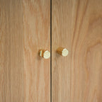 Heidi Oak 2 Door Sideboard - Light Wood - DUSK